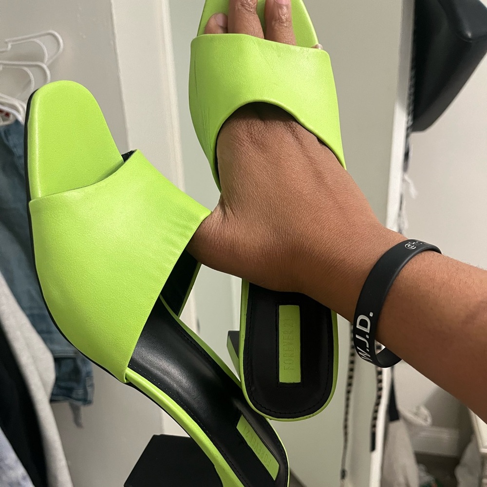 Forever 21 mule heels